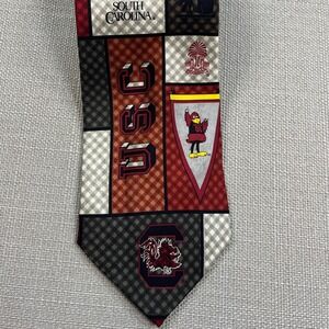 Eagle Neckwear University of South Carolina USC Gamecocks Silk Tie Garnet Black